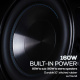 Dayton Audio IOSUBP, 10-tommer subwoofer med 2.1-forstærker og BT Dayton Audio IOSUBP, 10-tommer subwoofer med 2.1-forstærker og BT