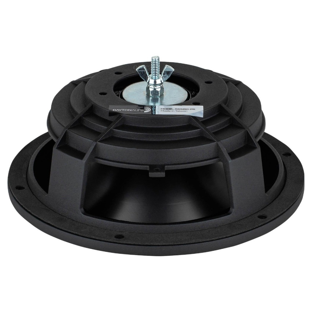 Dayton Audio RSS210-PR, 8 tommer passiv radiator i aluminium