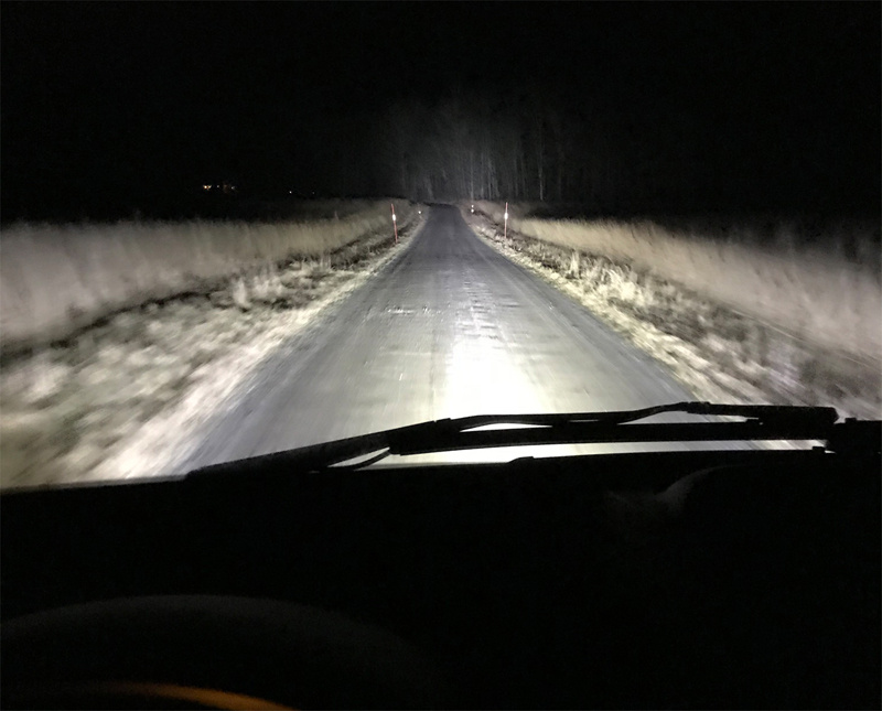 NIZLED B200C2, 20 tommer / 56,5 cm LED-rampe, 200W