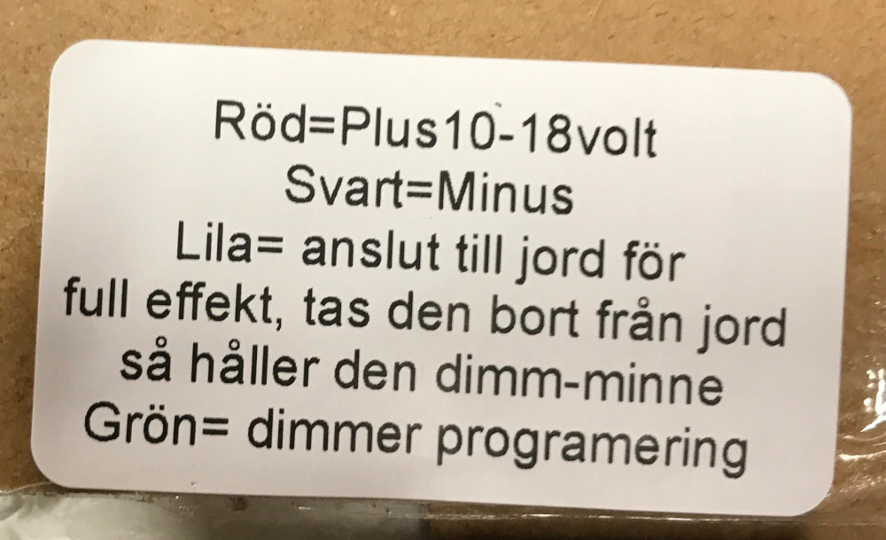 NIZLED E40D Pannlampa 6000K 40W 10-17V 