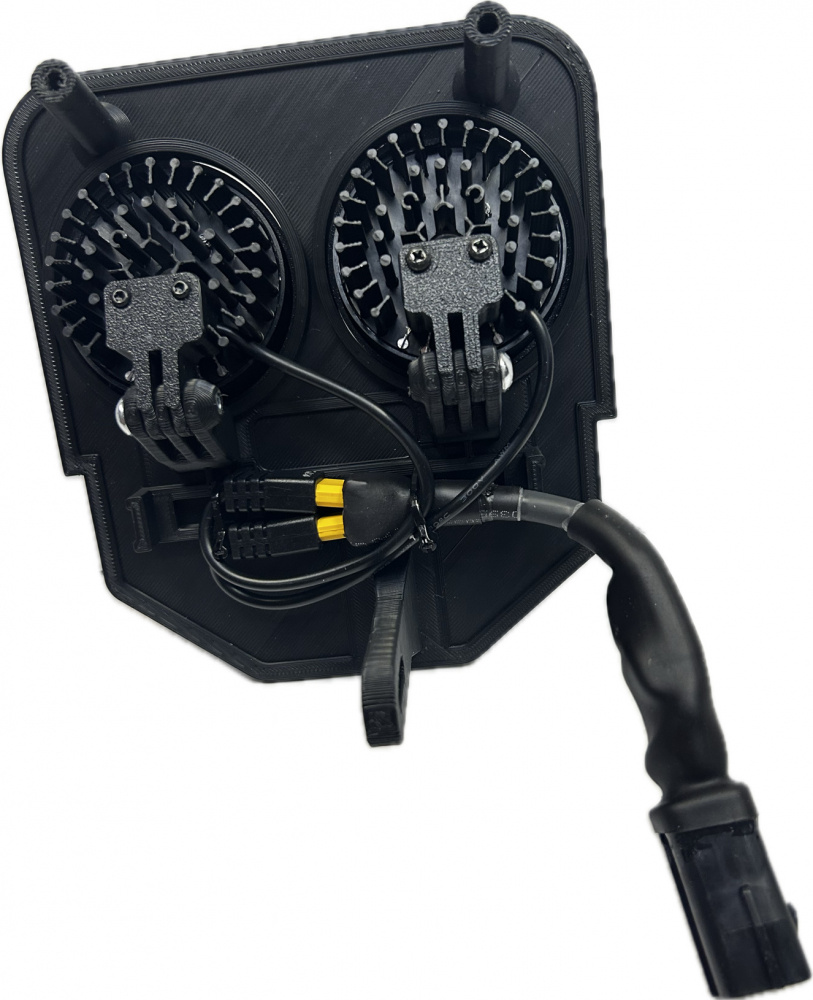 Dubbelfäste 60w Husqvarna 2024-, kallvit 2xE30