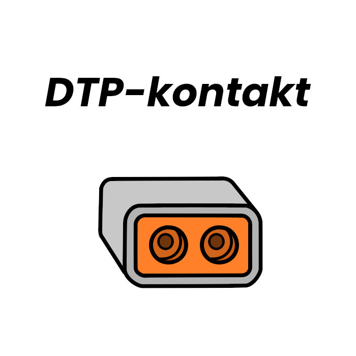 NIZLED 12V Kabelstamme til ekstralys, 3x DTP-kontakt, 500W maks