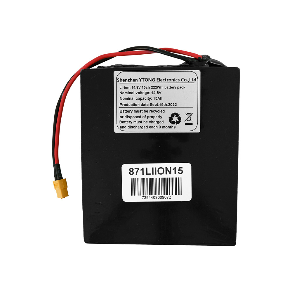 Li-ion batteri 16,8volt 15Ah 21700-celler med BMS