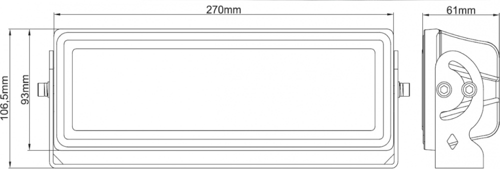 Nizled 70grader LED Light 70W