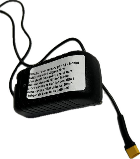 Pannbands-kit 1x30w varmvit med depåknapp på lampan LED li-ion 3,5 Ah