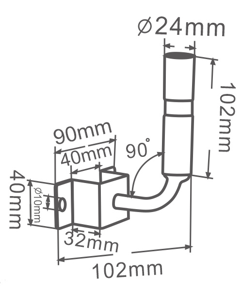 Strands Stangfeste Roterbart 360°