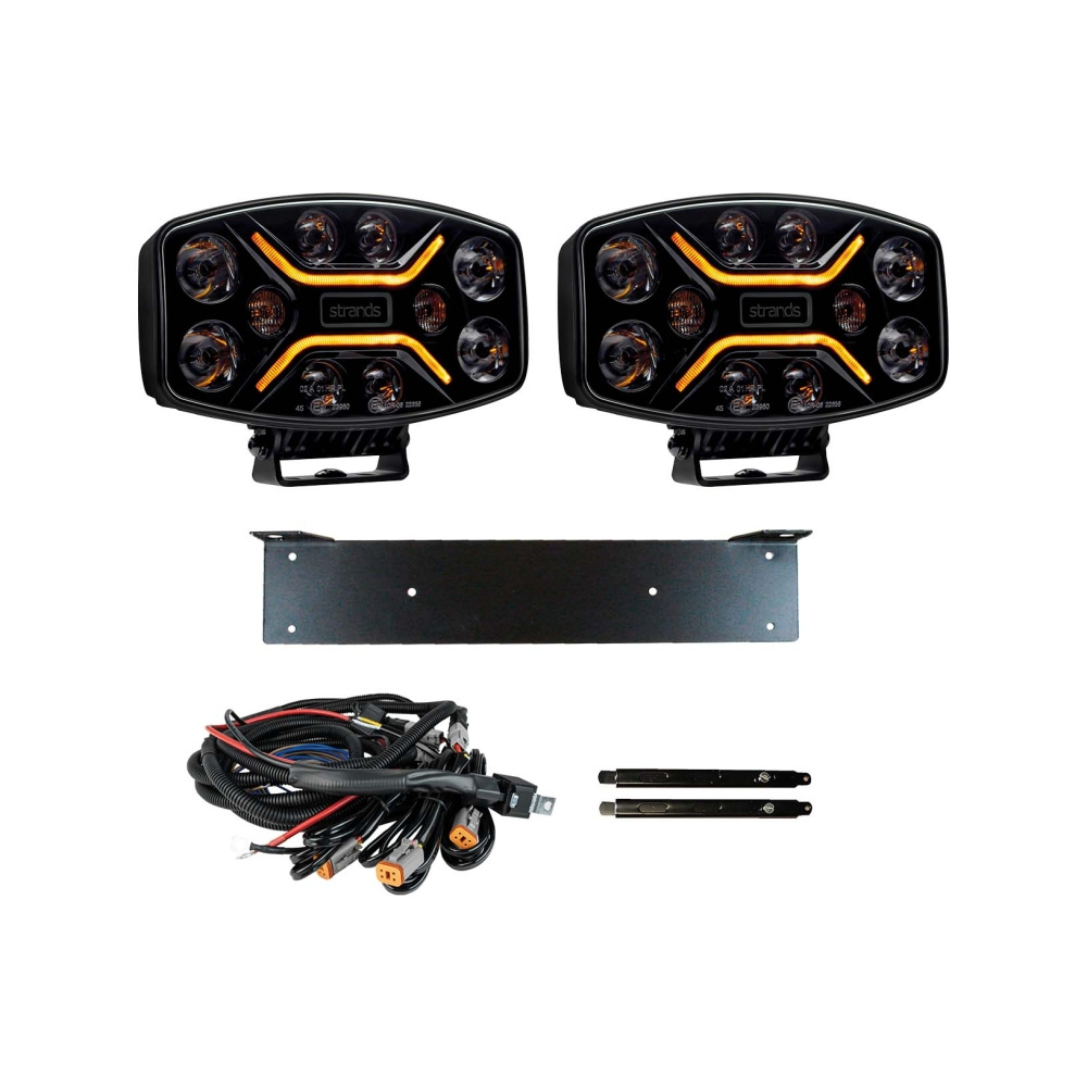 Strands Komplett Kit 2X Dark Knight Insane LED