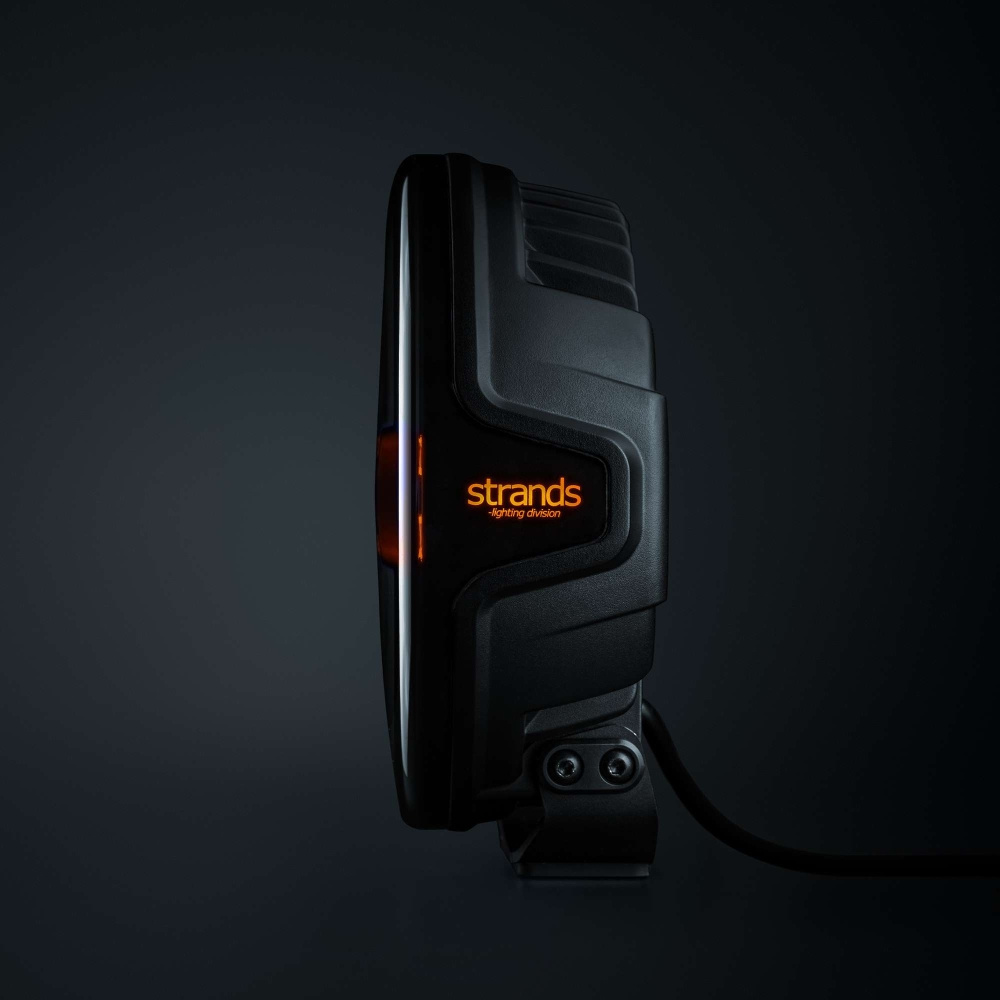 Strands FOR9T Dragon Drive ekstra lygte, 7 tommer, hvid/amber positionslys