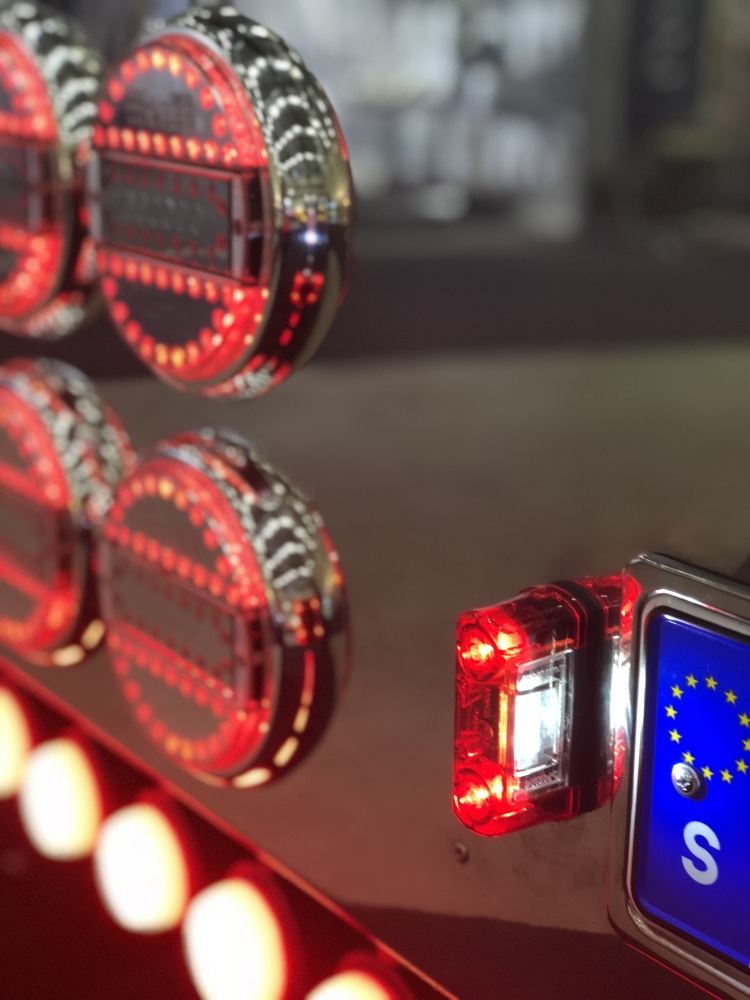 Strands Nsb LED Rød,12-24V