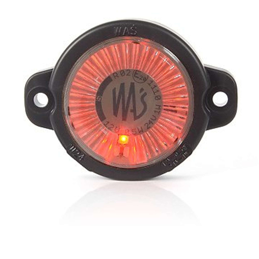 Strands Positionslys LED Rød,12-24V E-Mærket.