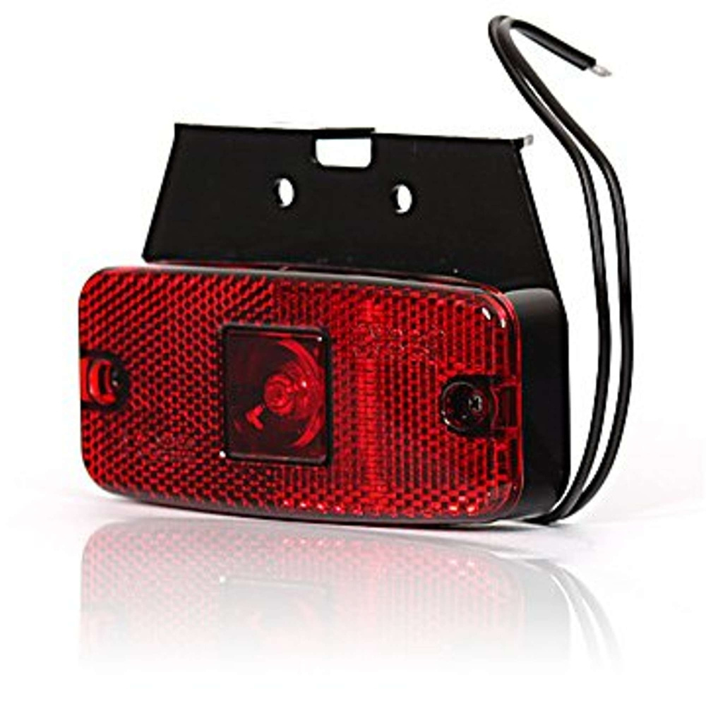 Strands Positions LED 111X50Mm Rød.12-24V,12-24V E-Mærket