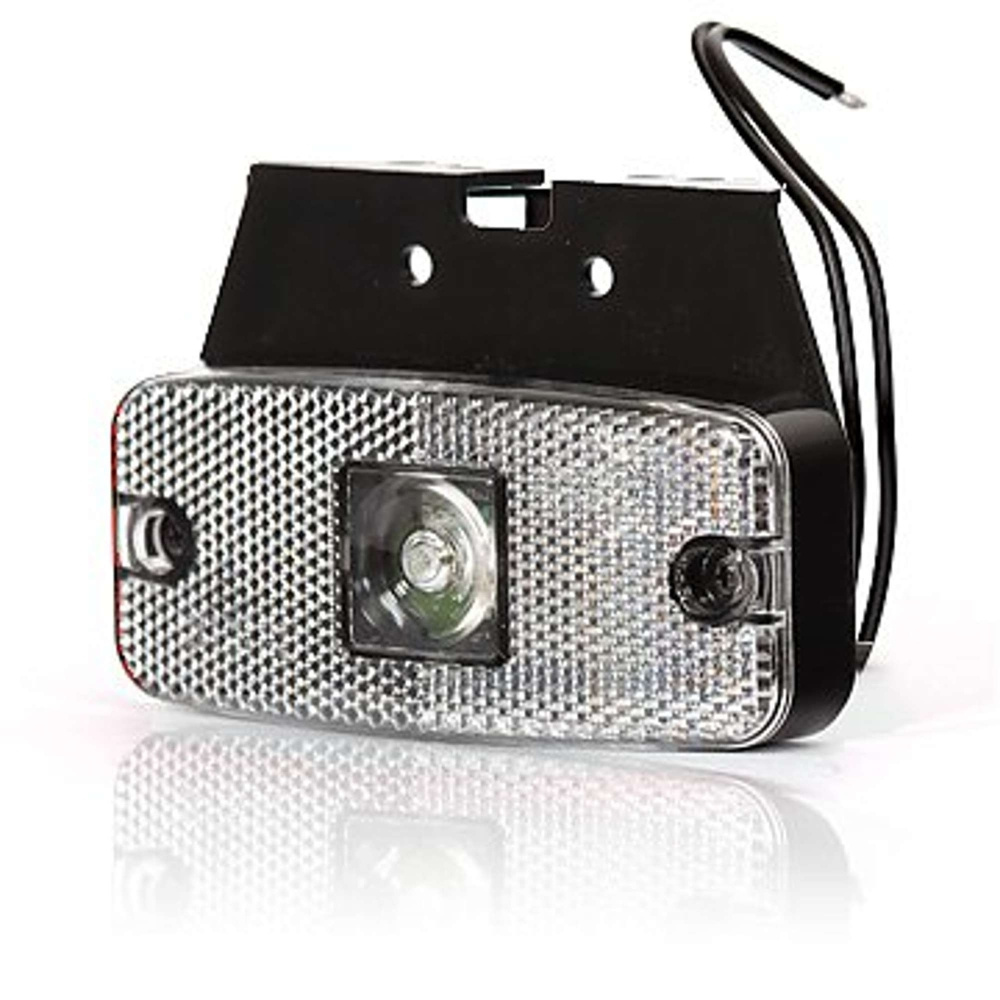 Strands Positionslys LED 111X50Mm Hvid 12-24V,12-24V E-mærket