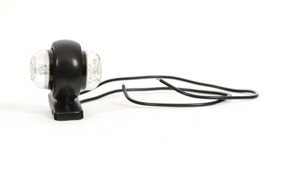 Strands Positionslys Øje, For/Bag,12-24V Hvid/Rød LED