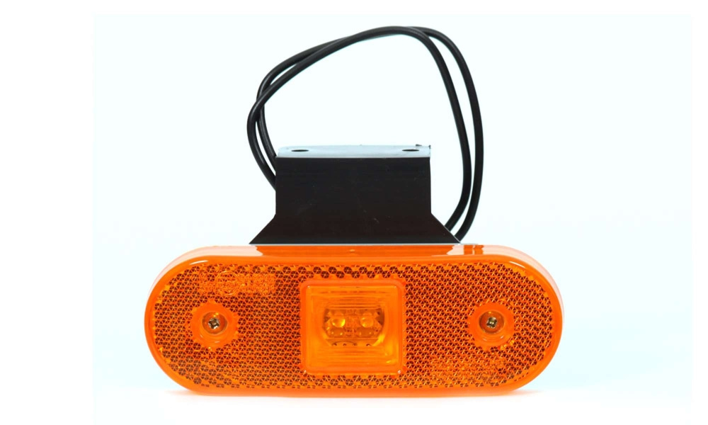 Strands Sido.M Orange 12-24V Med Fæste, Og Reflex. E-mærket. LED