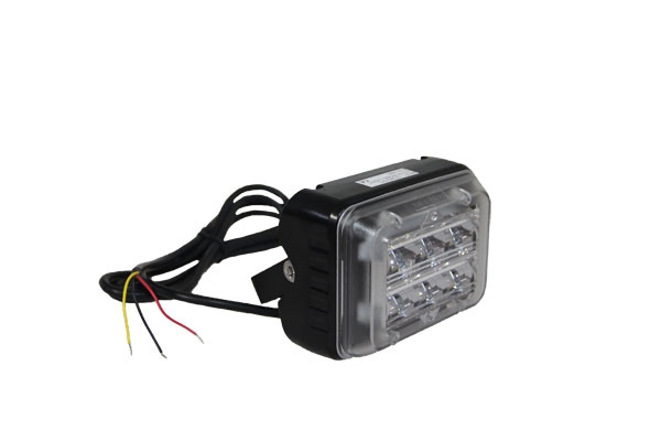 Strands Riktet Blinklys Rektangulært LED Orange