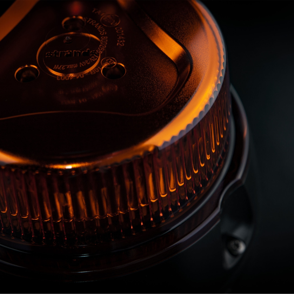 Strands Freedom Lighthouse XL Roterende Varsellys Orange Linse