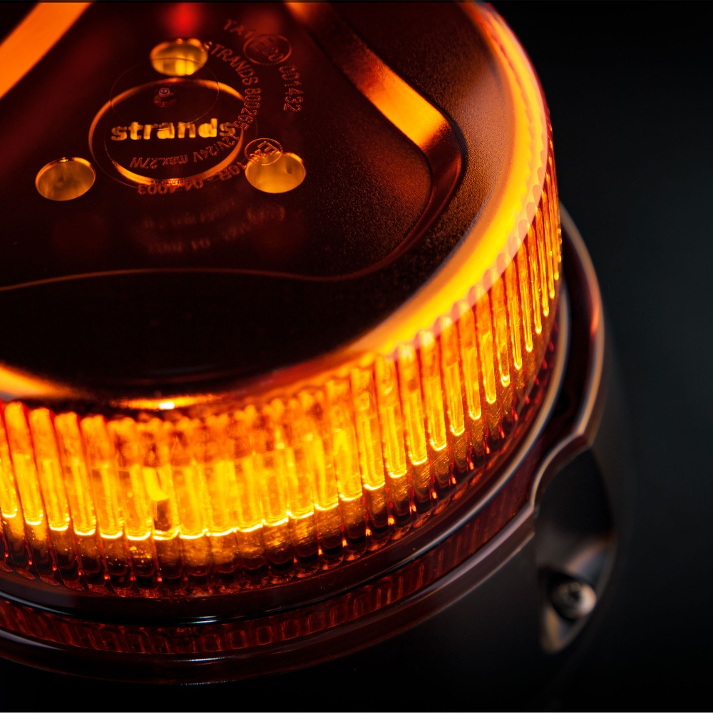 Strands Freedom Lighthouse XL Roterende Varsellys Orange Linse