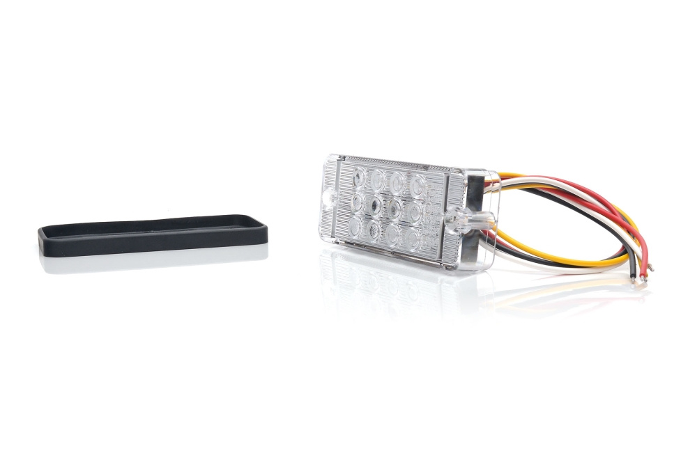 Strands Bag/Stop/Blinklys LED, 12-24V DC, E-mærket