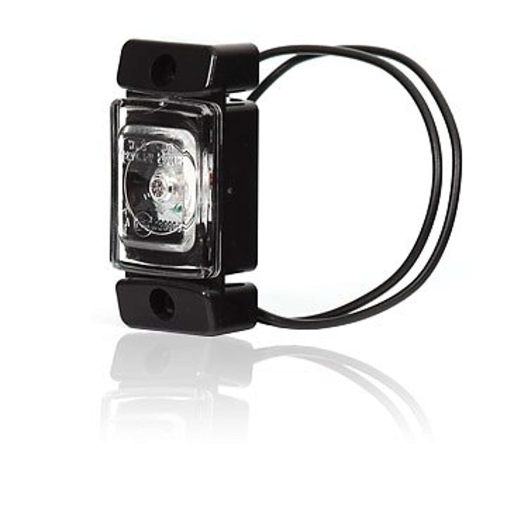 Strands Positionslys LED Hvid,12-24V E-Mærket