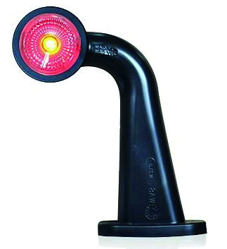 Strands Gummiarm LED 12-24V,(Hvid & Rød) Højre