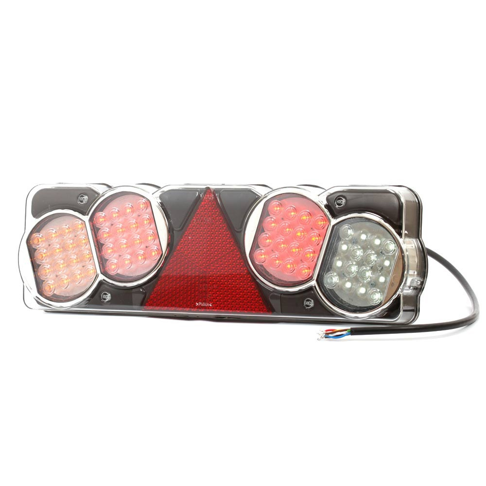 Strands 5 Kammer LED 24V Trailer Vänster