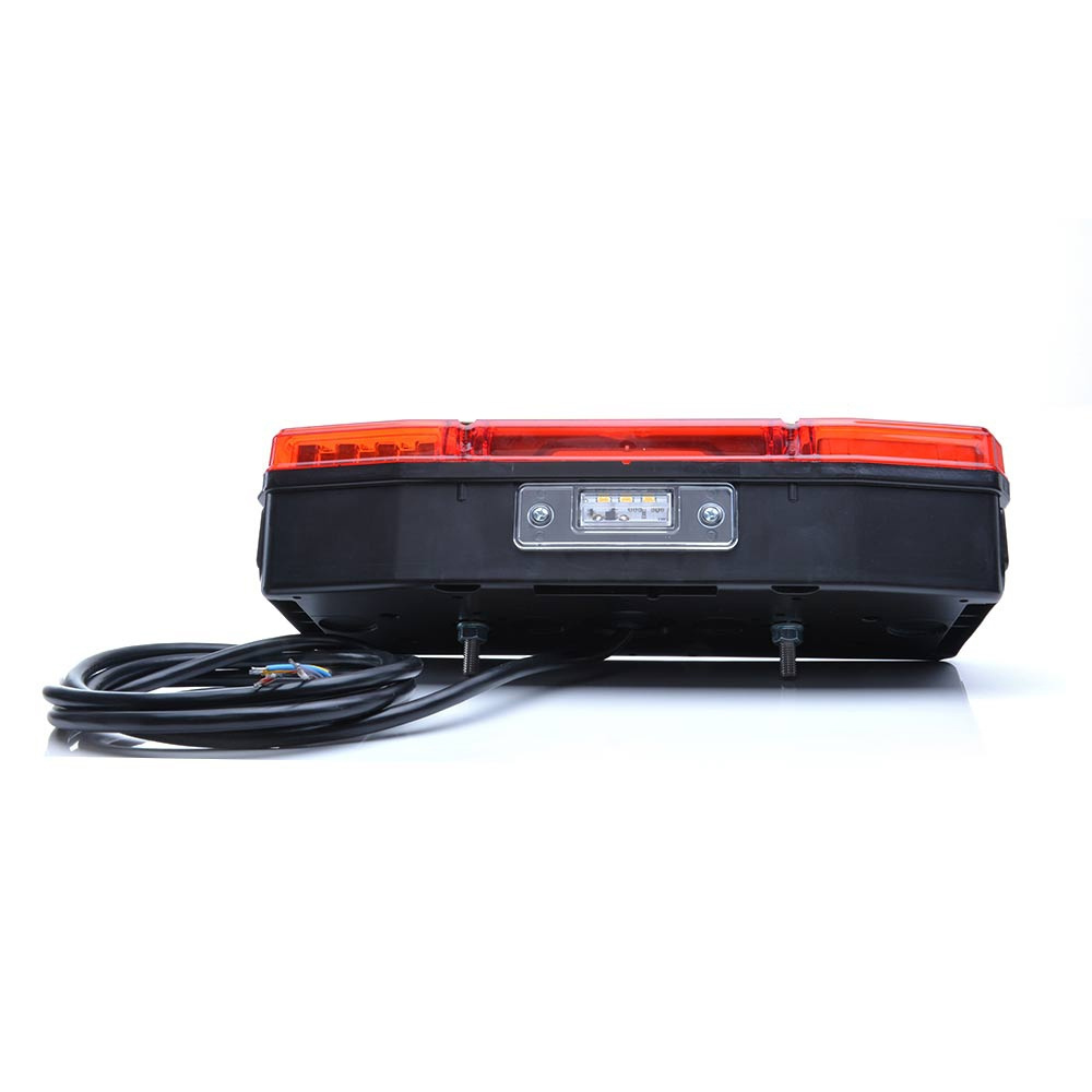 Strands Baglygter 5 Kammer LED Bil Vej, Med NS Belysning Nedad 12/24V