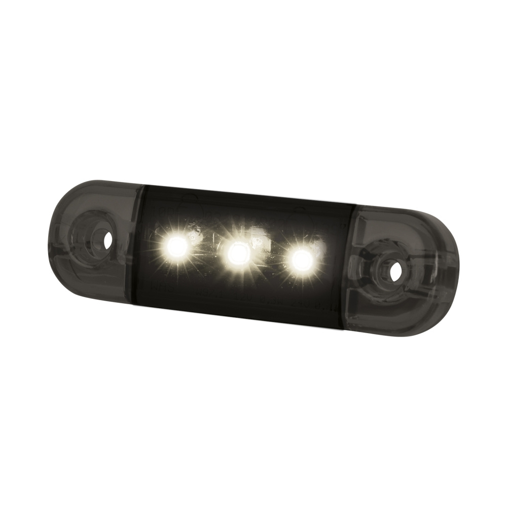 Strands Dark Knight Slim Positionslys 3 LED, Hvid