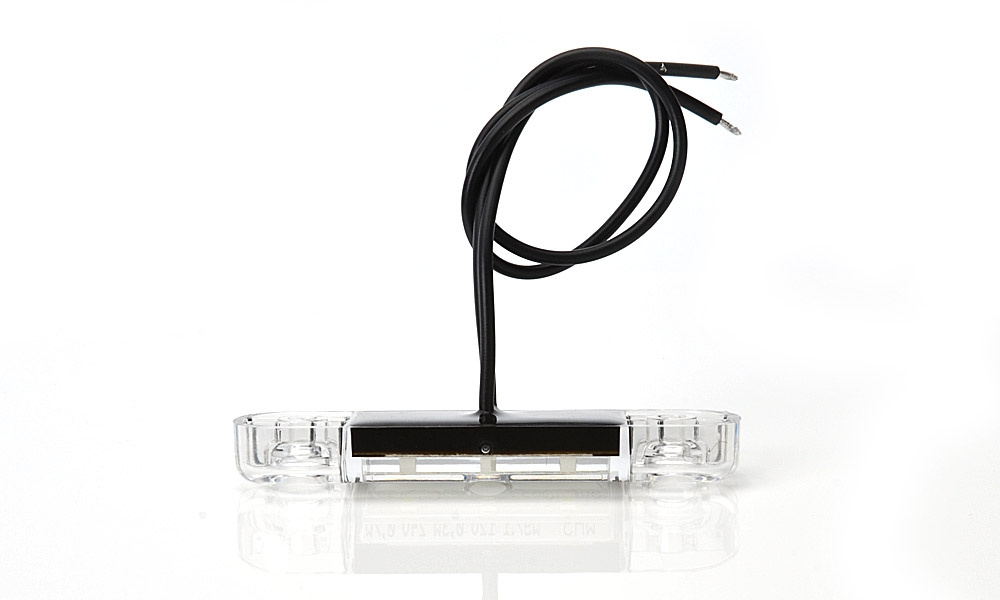 Strands Positionslys Hvid Slim 3 LED, 9-36V IP68. E-mærket.