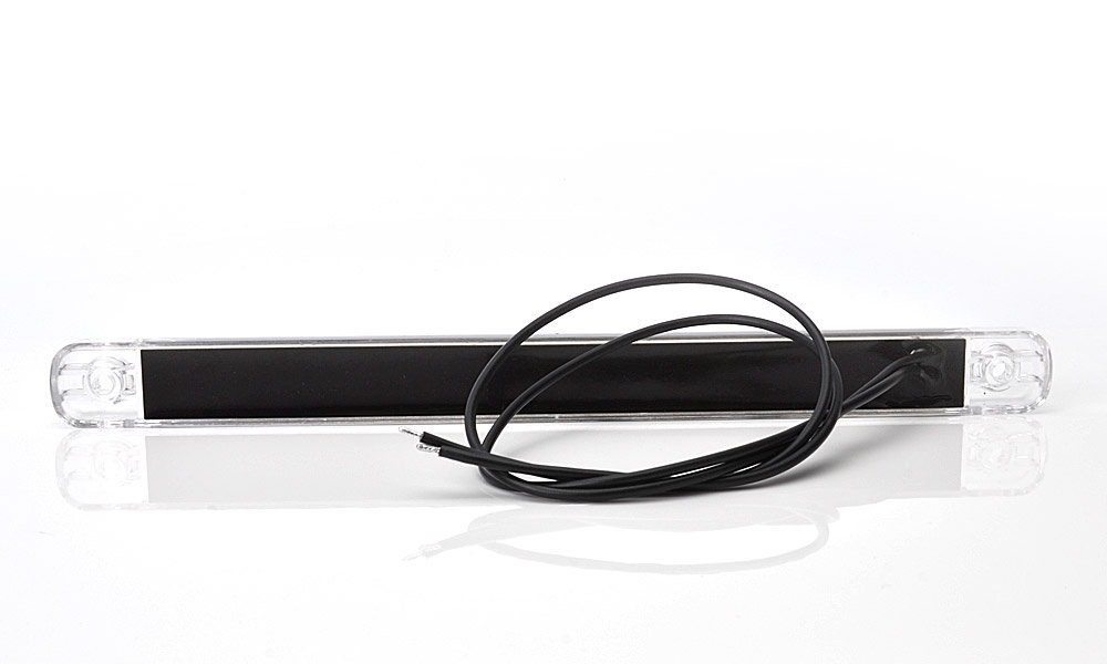 Strands Positionslys Vit Slim 9 LED, 9-36V IP68. E-mærket.