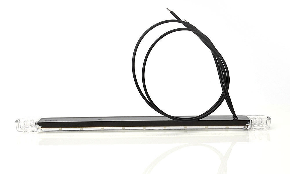 Strands Positionslys Vit Slim 9 LED, 9-36V IP68. E-mærket.