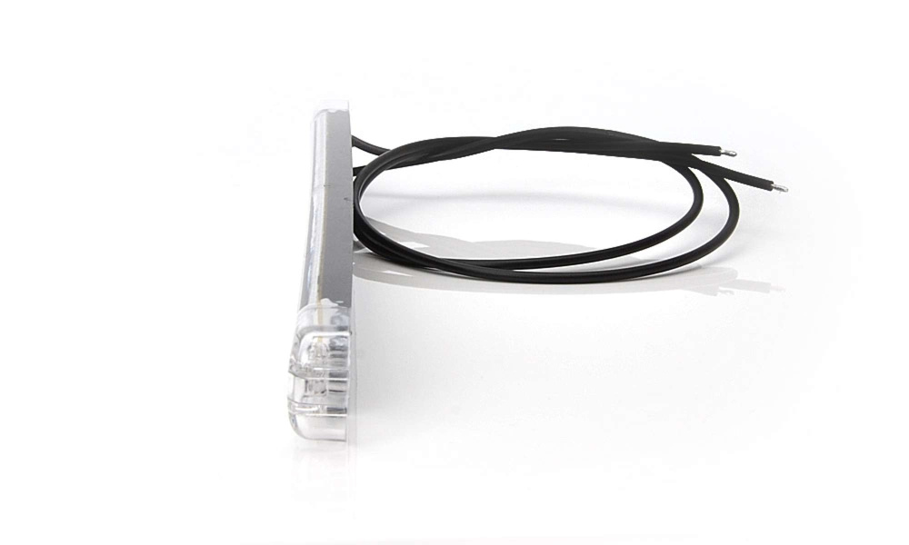 Strands Positionslys Vit Slim 9 LED, 9-36V IP68. E-mærket.