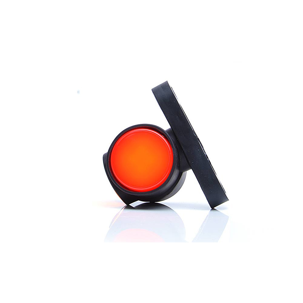 Strands Gummiarm Rak, Hvid, Orange & Rød