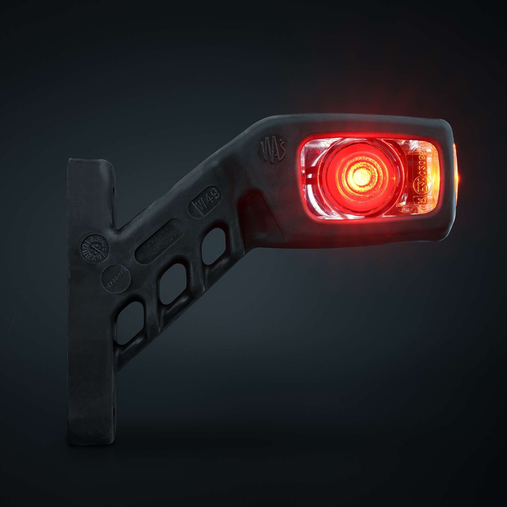 Strands Gummiarm Kort LED Højre