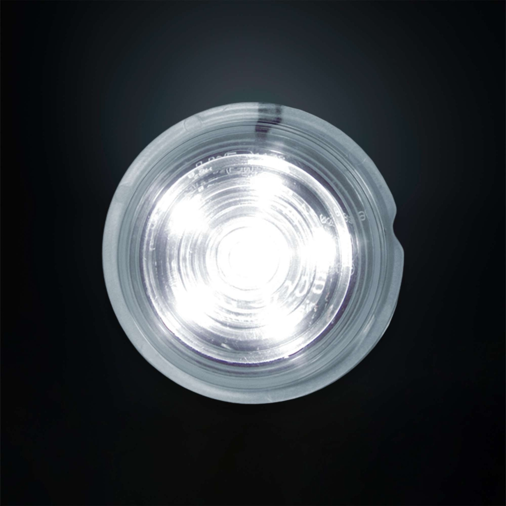 Strands Viking frontlys, 6 LED, klar linse, 0,5 m kabel