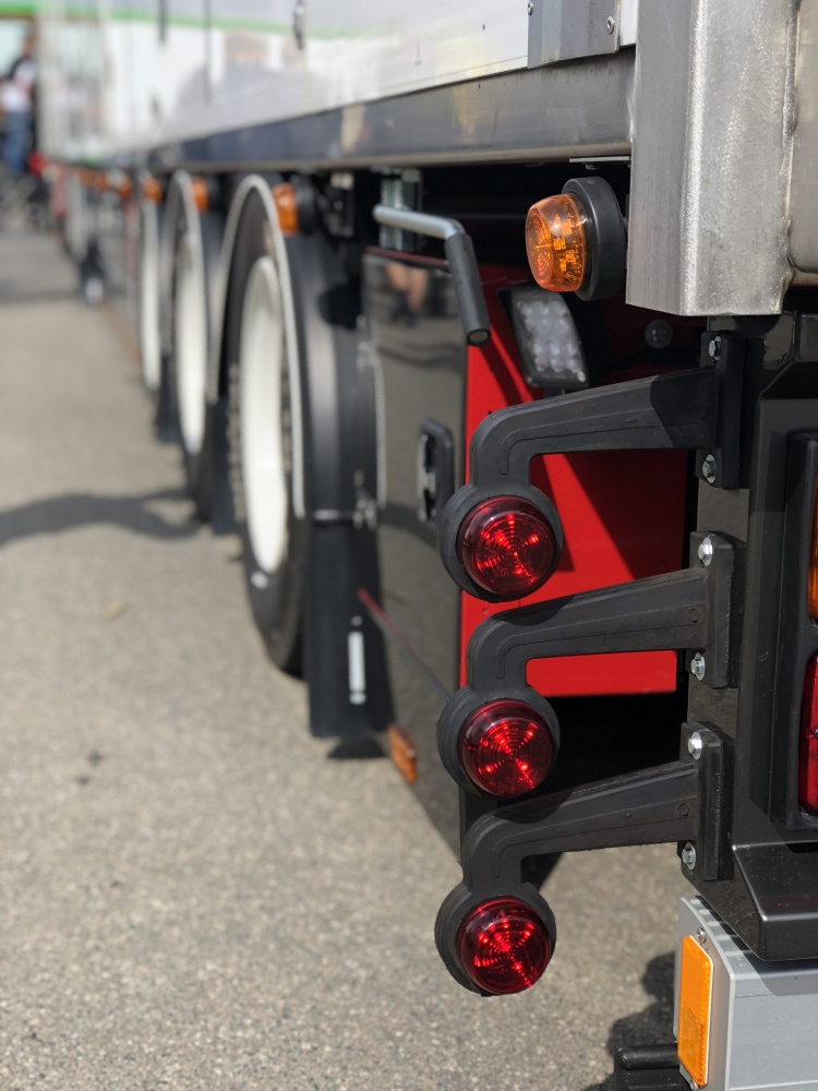 Strands Viking Positionslys 6 LED, Rød