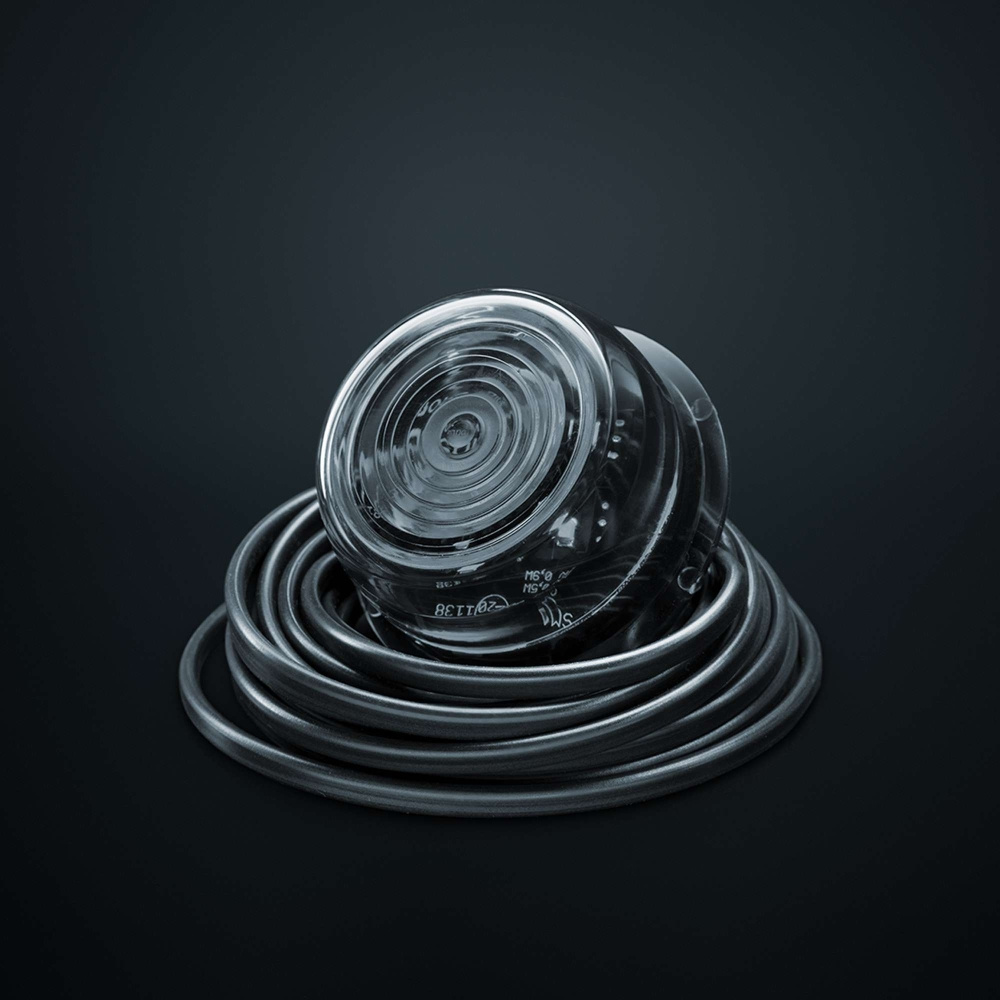 Strands Viking Positionslys 6 LED, Rød