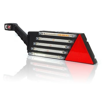 Strands Baklygte 8-Kammerlampe Venstre.,12-24V LED.