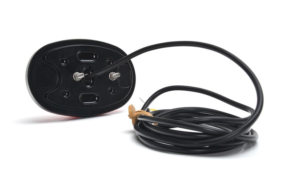 Strands 3 Funk. Baglys Universal Oval, Dyn. Blinklys