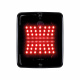 Strands Dark Knight Square Ize LED, Bag- / Bremselys Strands Dark Knight Square Ize LED, Bag- / Bremselys