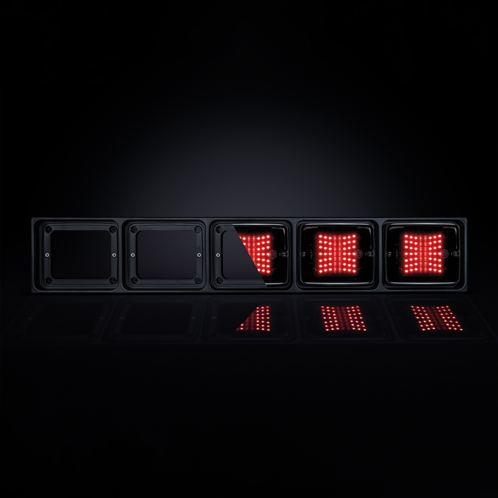 Strands Ize LED-ramme 5Xsquare