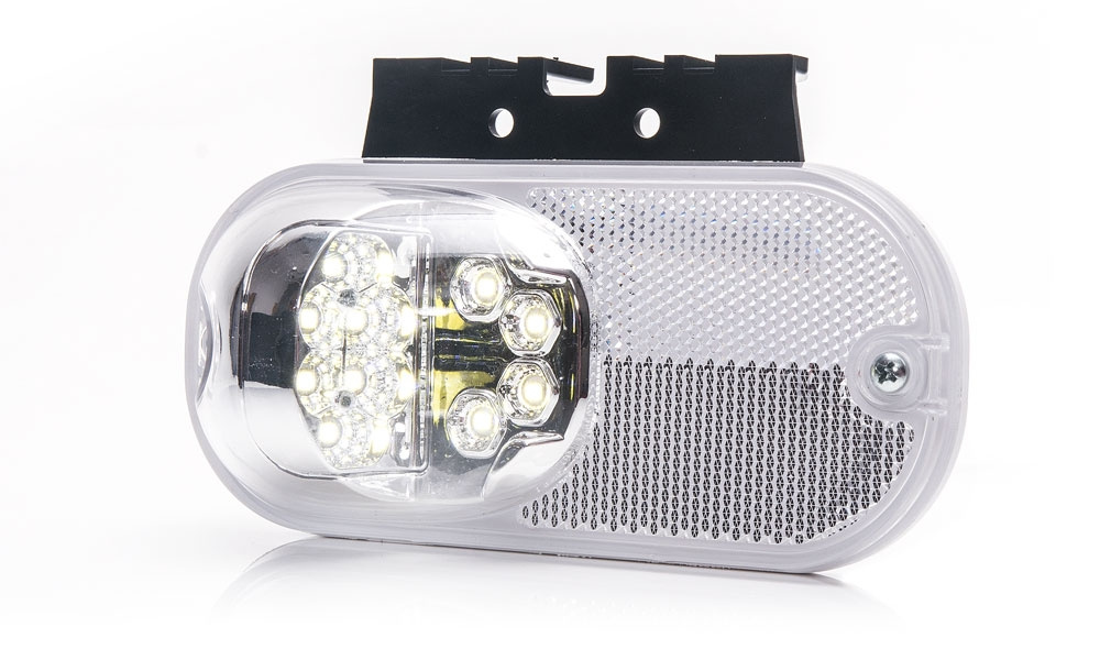 Strands Positionslys Hvid 12-24V DC