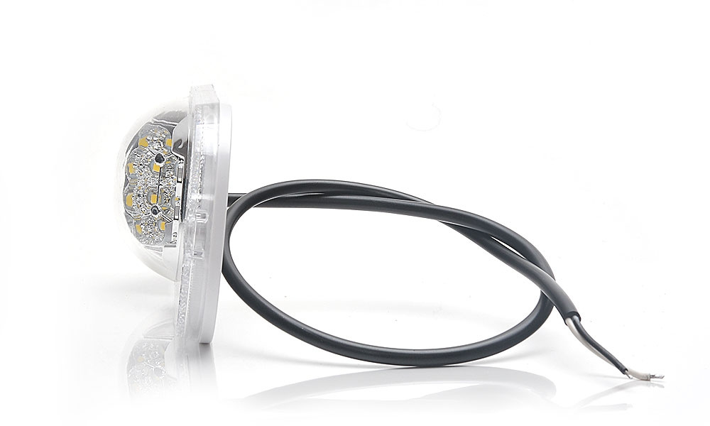 Strands Positionslys Hvid 12-24V DC