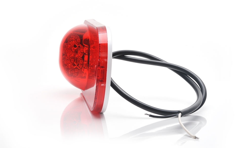 Strands Positionslys Rød 12-24V DC