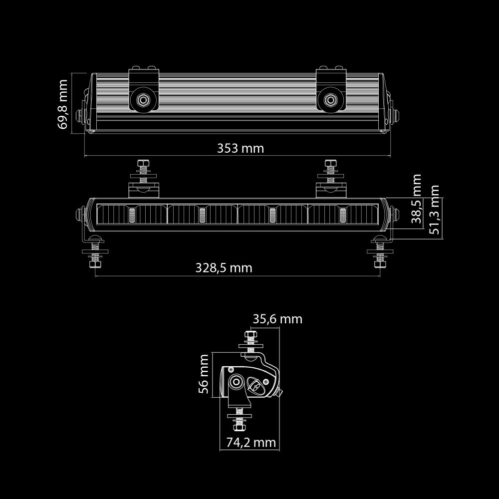 Strands Dark Knight NUUK LED-strips 14