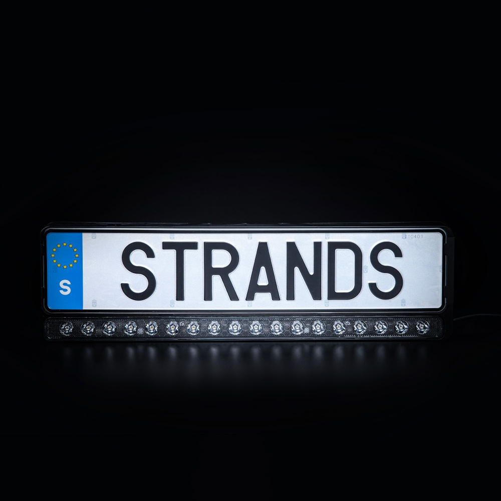 Strands NUUK E-Line Nummerplad LED-rampe