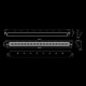 Strands NUUK E-Line Scene Light 80W Strands NUUK E-Line Scene Light 80W