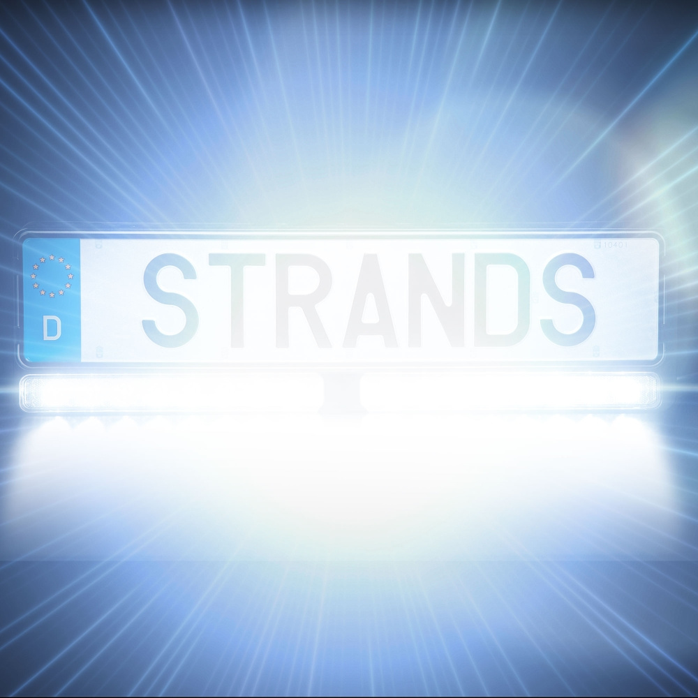 Strands NUUK E-Line Duo Nummerpladeskilt LED-rampe