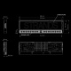 Strands NUUK E-Line Duo Nummerpladeskilt LED-rampe Strands NUUK E-Line Duo Nummerpladeskilt LED-rampe