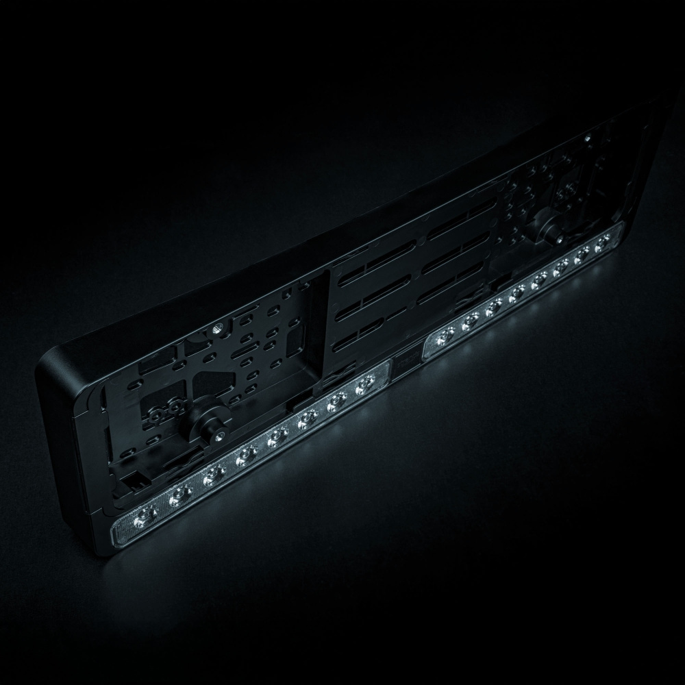 Strands NUUK E-Line Duo Nummerpladeskilt DK LEDramp