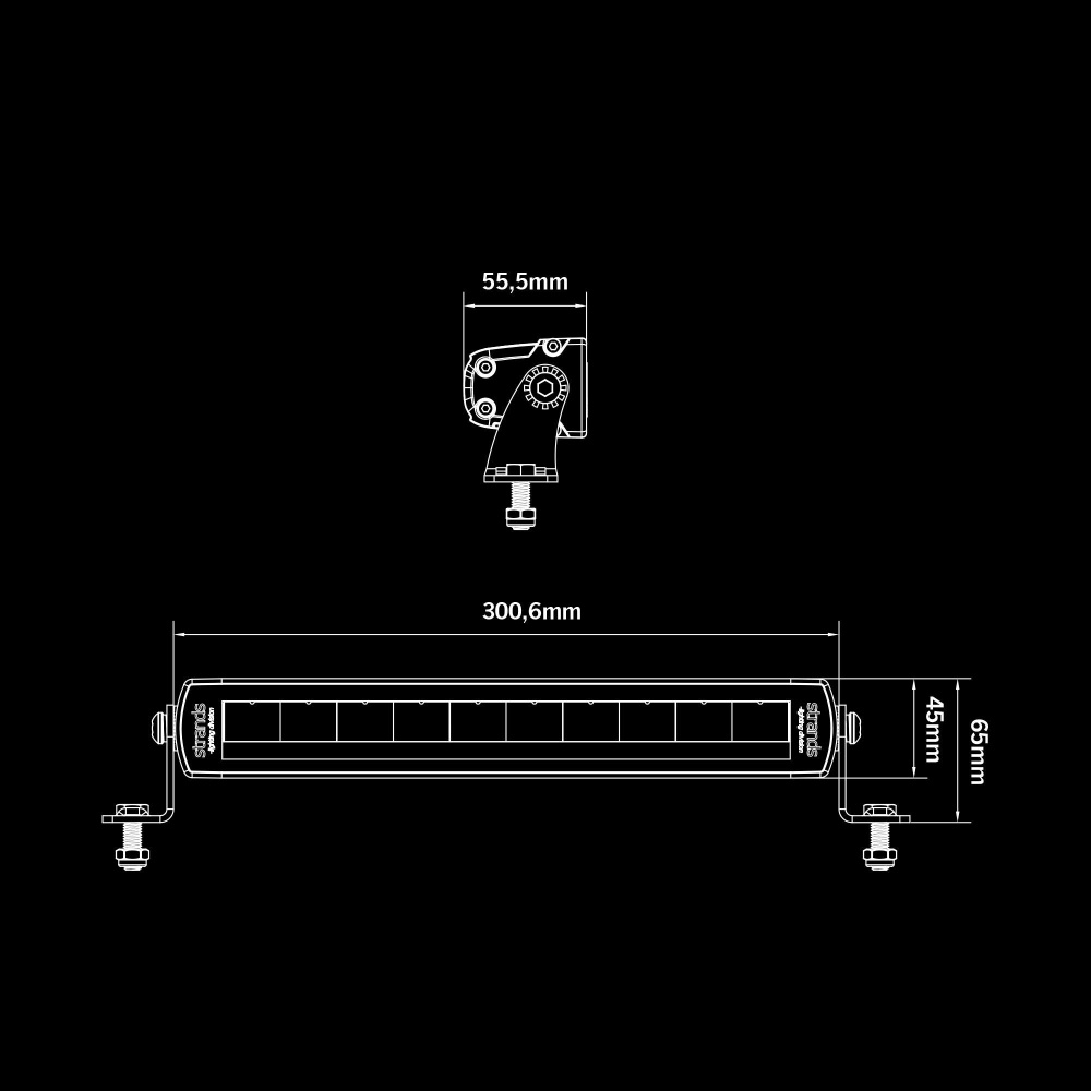 Strands Siberia SR LED-rampe 12